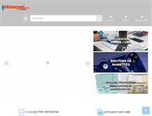 Tablet Screenshot of misterpad.com